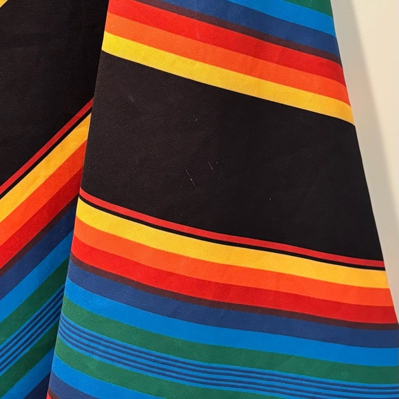 Voodoo Vixen Rainbow Striped Skirt - Small - Retro/Rockabilly/Vintage-inspired - Picture 8 of 9